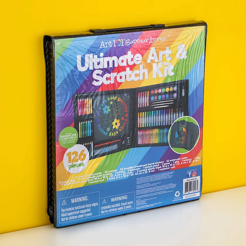 Art 101 Ultimate Art & Scratch Kit