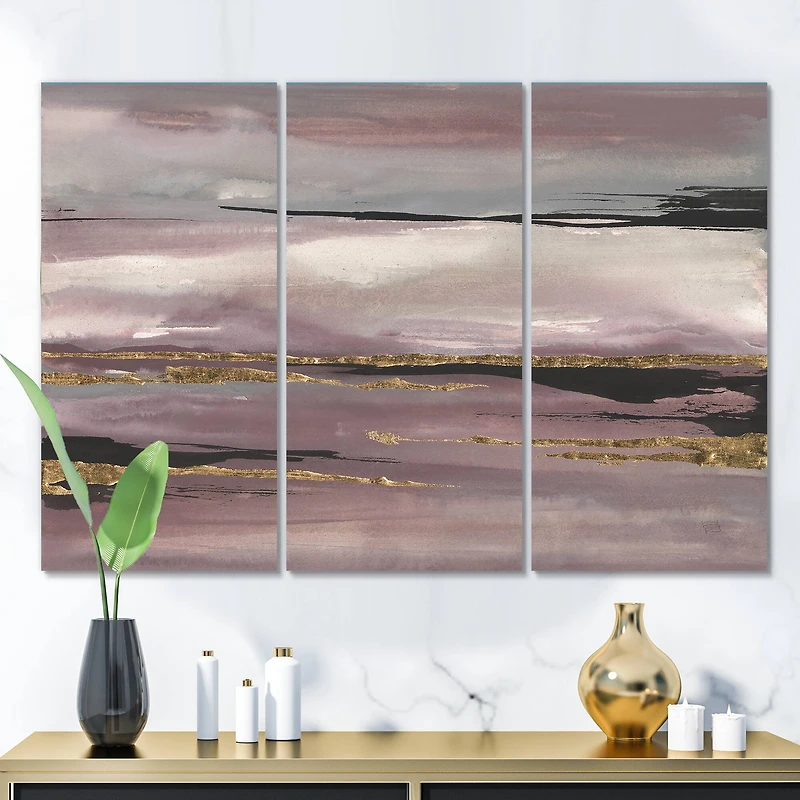 Designart - Purple Glam Storm III