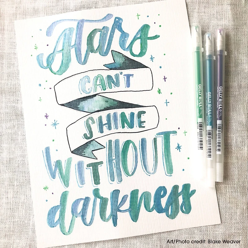 6 Packs: 6 ct. (36 total) Gelly Roll® Stardust® Galaxy Glitter Gel Pen Set