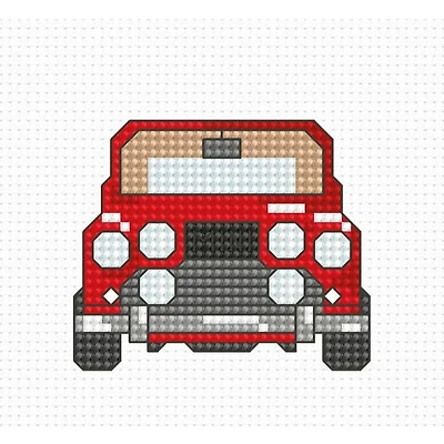 Luca-s Car Counted Cross Stitch Kit