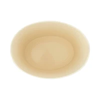 Hello Honey® 10.75" White Oval Metal "Bread" Box with Lid