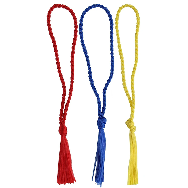 PA Paper™ Accents Red, Royal & Maize Tassels, 24ct.