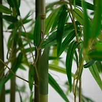 11ft. Potted Artificial Green Bamboo Tree