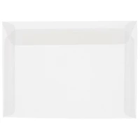 JAM Paper 10" x 13" Translucent Clear Vellum Envelopes, 25ct.