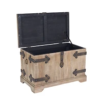 Household Essentials Hinge Decorative Trunk (Small)