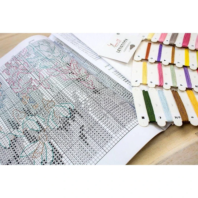 Luca-s March Bouquet Counted Cross Stitch Kit