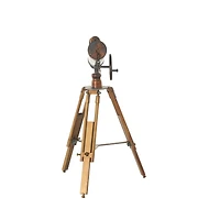 18" Brass Metal Telescope Decoration