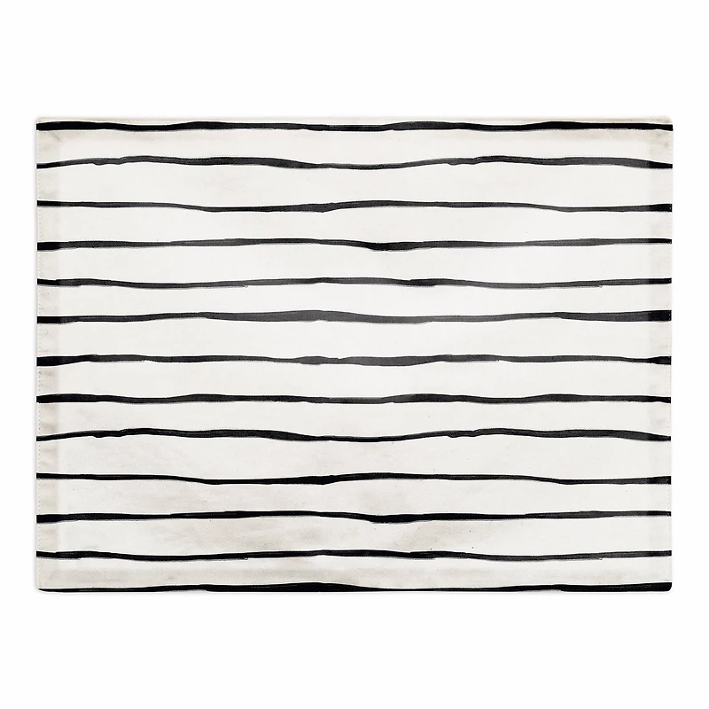 Painted Stripes 18" x 14" Cotton Twill Placemat