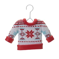 Nordic Stocking & Sweater Ornaments Set