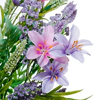 16" Pink & Purple Lavender, Heather & Lily Bush by Ashland®
