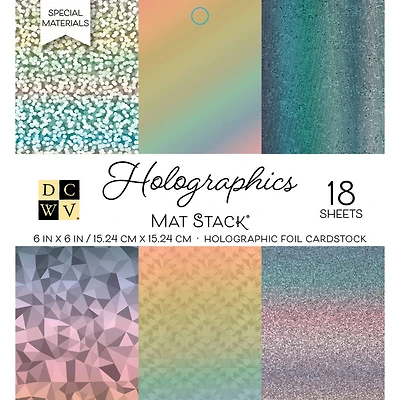 DCWV® Holographics Mat Stack®, 6" x 6"