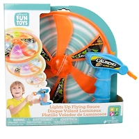Nothing But Fun Toys Light Up LED Flying Saucer