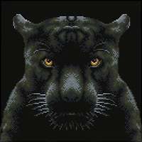 Diamond Dotz® Intermediate If Looks Could Kill Pre-Framed Diamond Painting Kit