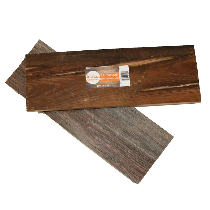 Wilson® Enterprises 16" Wide Reclaimed Barn Wood Planks, 4ct.