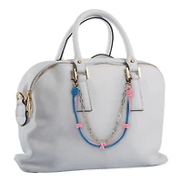 Blue Moon Studio™ Pink, Blue & Gold Chain Bag Charm