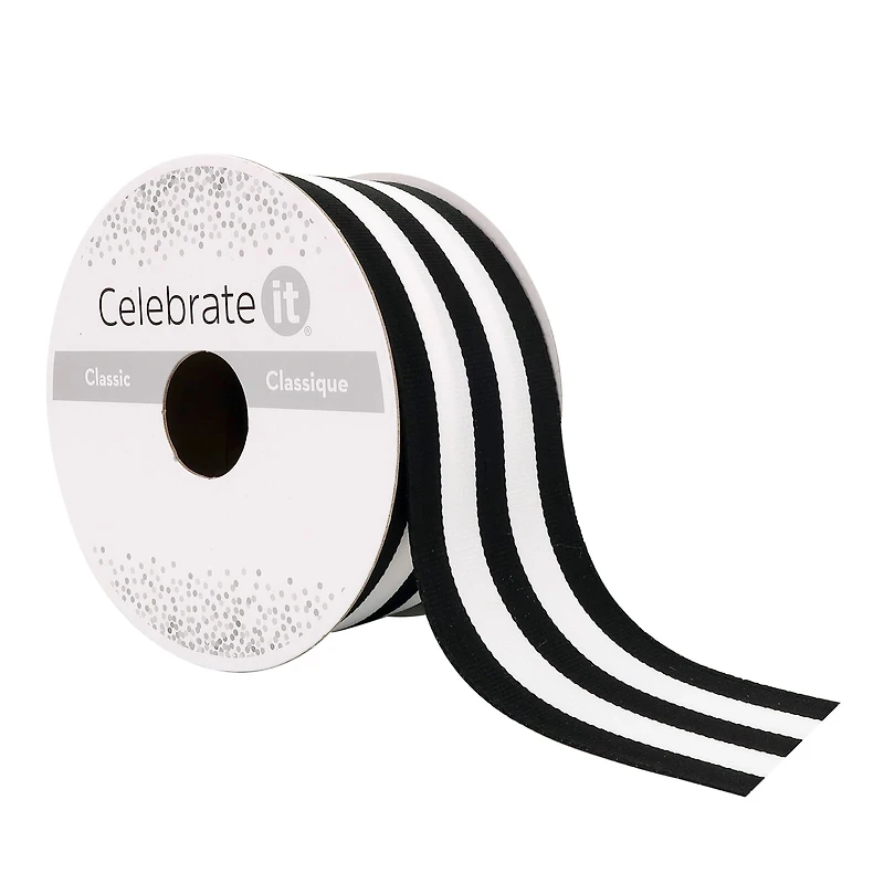 1.5" x 3yd. Grosgrain Striped Ribbon by Celebrate It