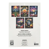 Brea Reese™ 9" x 12" Surreal Scenes Scratch Art Paper Pad