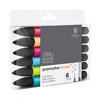 Winsor & Newton® 6 Mid Promarker Brush™ Set