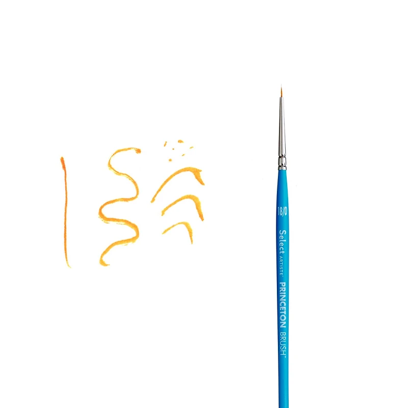 Princeton™ Select™ Artiste Series 3750 Short Handle Short Liner Brush