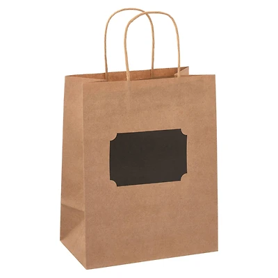 Medium Gift Bags with Chalk Label By Celebrate It™