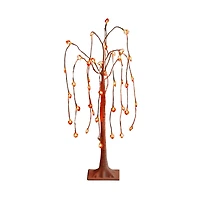 3ft. Pre-Lit Artificial Valentine's Day Willow Tree with 40 Heart Shaped LED Lights