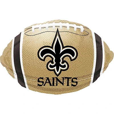 17" New Orleans Saints Football Foil Balloon
