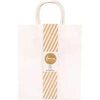 American Crafts™ Fancy That Large White Gift Bags, 4ct.