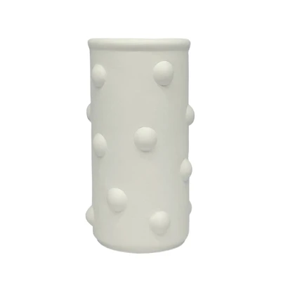 6.5" Ceramic Bubble Cylinder Vase by Make Market®