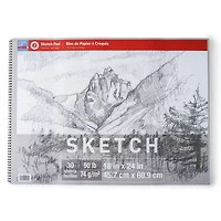 6 Pack: Sketch Pad by Artist's Loft™, 18" x 24"