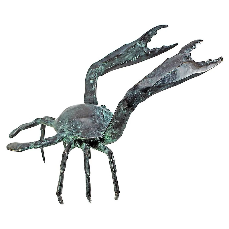 Design Toscano 10" Bronze Crab Sculpture