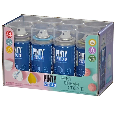 Pinty® Plus Aqua Mini Landscape Colors Water-Based Spray Paint Kit