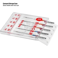 SINGER® Quilting Machine Needles, 5ct.
