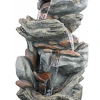 Design Toscano Cathedral Falls Cascading Waterfall Garden Fountain