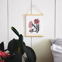 Hello Honey® Abstract Floral Canvas Wall Scrolls, 3ct.