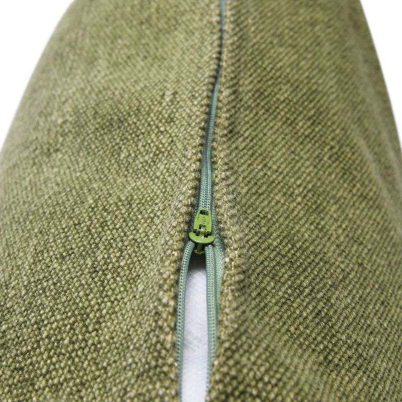 Hello Honey® 20'' x 20" Square Canvas Pillow Cover with Tassels