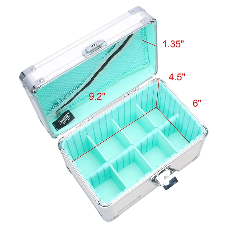 Vaultz White Divided Storage Box