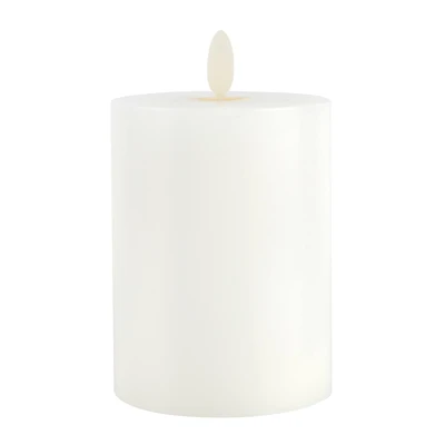 3" x 4" LED Wax Pillar Candle with Moving Flame by Ashland