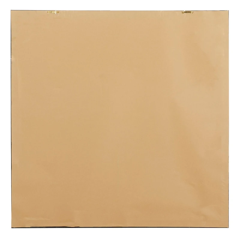 Brown Traditional Elephant Canvas Wall Art, 47" x 47"