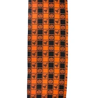 DII® 72" Halloween Woven Check Table Runner
