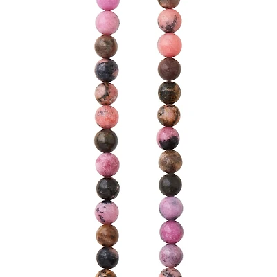 Multicolour Rhodonite Round Beads, 6mm by Bead Landing™