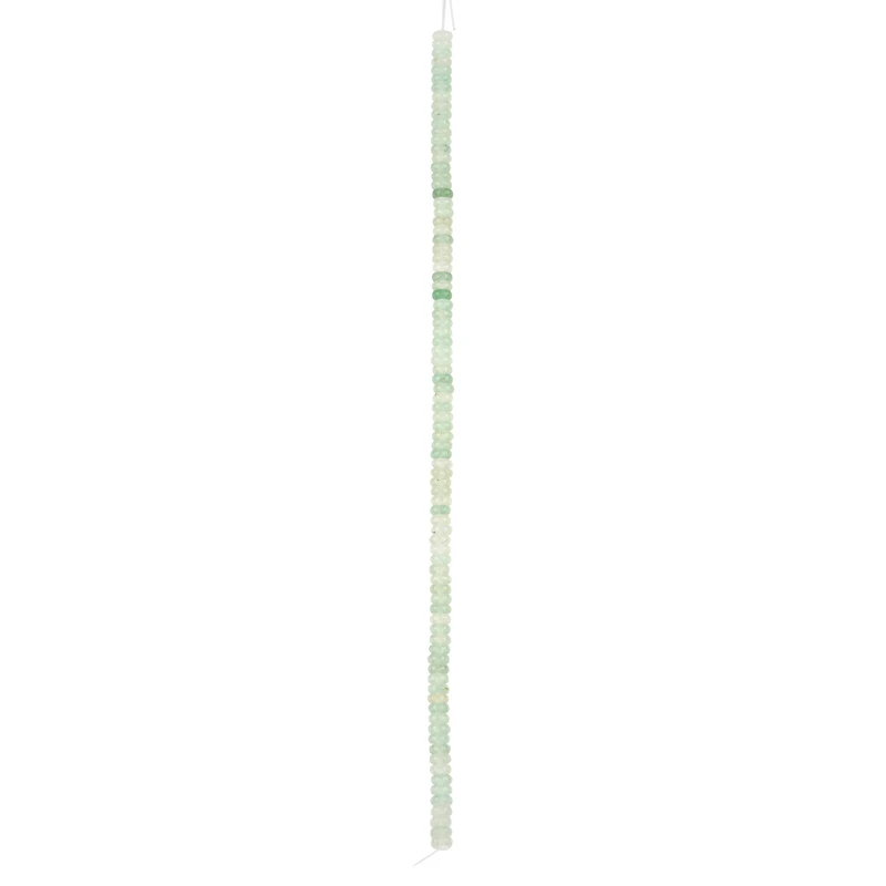Light Green Dyed Aventurine Rondelle Beads, 4mm by Bead Landing™