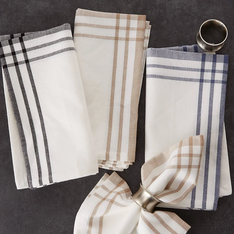 DII® Black Home Sweet Farmhouse Napkins, 6ct.