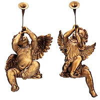 Design Toscano Trumpeting Angels of St. Peters Square Statue Set