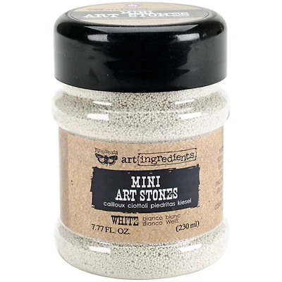 Finnabair Art Ingredients White Mini Art Stones