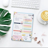 Carpe Diem Ditzy Floral Daily Planner Pads, 6ct.