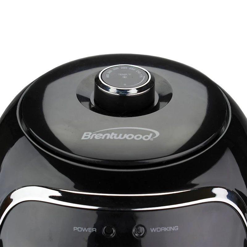 Brentwood 2qt. 1200 Watt Electric Air Fryer with Timer & Temperature Control