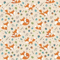Eugene Textiles Baby Fox Flannel