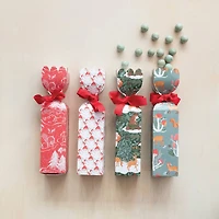 Hello Honey® 10.75" Holiday Woodland Flora & Fauna Paper Gift Box Set