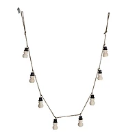 Hello Honey® 6ft. Decorative Wood Snowman with Jute Rope Garland