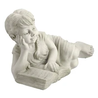 Design Toscano 18.5" Reading Rebecca Garden Scholar Statue